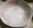 陶趣居日式盘子日本制造樱花餐具套装碗盘3D樱花雨面设计陶瓷套装间取樱 6.6英寸钵 实拍图