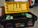 得力（deli）家用五金工具箱空箱收纳盒美术电工手提式大号塑料车载零件工具盒 17英寸加强型塑料工具箱 DL-TC270 实拍图