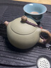 金镶玉国工尹占民手工紫砂壶 宜兴原矿茶壶家用功夫茶具套装送礼礼盒装 豆青西施壶套装 实拍图