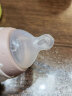NUK宽口径自然实感奶嘴新生儿硅胶奶嘴 0-6个月中圆孔(两枚装) 实拍图
