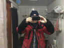 尚官（SingleLady） 加绒帽子男冬季毛线帽套头帽时尚潮人户外加厚针织帽防寒帽 脖套+帽子 藏青 实拍图
