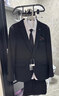 罗蒙西服套装男士修身职业正装西装套装商务伴郎服新郎服结婚礼服男装 实拍图