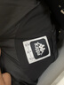 卡帕（Kappa）学院风羽绒服男款冬季保暖情侣连帽加厚面包服外套女款K0CZ2YY87D 黑色-990 S 实拍图