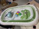 孕味妈咪宝宝洗头杯花洒水勺婴儿洗澡水瓢水舀浴勺洗头杯儿童加厚沐浴 【皇冠洗头杯】蓝色 实拍图