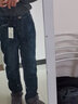 飞艘渡 春夏薄款牛仔裤男宽松男士弹力直筒裤男加肥大码宽腿高腰裤子薄 天蓝色1901-1 33码=腰围2尺6 实拍图
