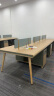 沃霖 办公家具轻奢办公桌椅组合现代办公桌办公室简约屏风工位 3.6米六人位 常规 晒单实拍图