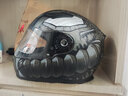 FASEED摩托车头盔男女士全盔四季通用潮酷FS-816电动车安全帽 灰机械兽 2XL(61-62)头围 实拍图