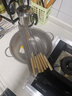 均璞烧烤签子不锈钢烧烤工具套装羊肉串钎子家用烤鱼夹网圆扁铁签加厚 40扁+40圆+10木柄签+鱼夹 实拍图