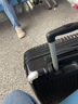 莎米特万向轮拉杆箱18英寸男女行李箱小型商务轻登机箱PC338TC防刮黑色 实拍图