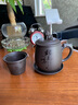 茗客 紫砂办公杯带盖茶杯紫泥茶具男士杯子泡茶水杯办公室水杯大容量带盖过滤个人 禅茶一味貔貅办公杯 实拍图