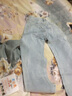 牵魅牛仔裤男薄款宽松韩版潮流百搭学生休闲夏季阔腿九分裤子 浅蓝 S 实拍图