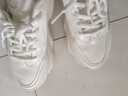 安踏喵喵鞋丨关晓彤同款老爹鞋女鞋秋冬季皮面厚底增高运动休闲小白鞋 实拍图