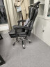 奥伦福特 电脑椅办公椅子电竞椅家用人体工学椅老板椅主播靠背椅皮革转椅 创意工学椅-黑色+搁脚-乳胶坐垫 实拍图