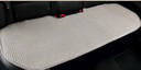 鑫天缘纯亚麻汽车坐垫单片四季通用夏天凉垫麻座垫三件套无靠背前排防滑 双经双纬后排大垫 实拍图