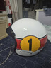 AGV X70头盔摩托车机车复古男女骑行3/4盔四季通用电动车安全帽 MINO 73 WHITE/RED L（适合58-59头围） 实拍图