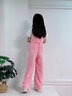 女童春装套装2026新款美式复古大童背带裤时髦秋夏季女孩两件套潮 粉色背带裤 140cm 实拍图
