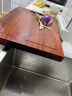 双立人（ZWILLING）砧板乌檀木菜板切菜板实木加宽加厚擀面板厨房家用案板大号 实拍图