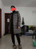 宾色中半高领打底衫男纯色加厚长袖t恤春秋季加绒保暖男装潮体恤冬季 【半高领加绒】黑色 3XL 【适合165-185斤】 实拍图