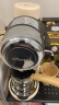 小熊（Bear） 咖啡机家用意式半自动 小型5Bar泵压式高压萃取 花式浓缩咖啡蒸汽奶泡冲泡一体 拿铁咖啡新年礼物 米白色 KFJ-A02R2 实拍图