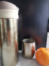 钛途（TITO TITANIUM） 纯钛保温杯99.6%钛合金户外餐具钛杯水杯茶杯咖啡杯 400mL弹跳盖-冰花钛色-礼盒装 实拍图