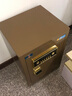 虎牌保险柜家用指纹防盗全钢保管柜45cm/60cm小型办公入墙密码保险箱 瑞虎60咖啡金_钥匙+电子密码 实拍图