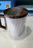 忆壶茶（YIHUTEA）茶壶玻璃耐热家用茶水分离过滤泡茶壶办公室沏茶专用泡花茶壶套装 一茗壶550ml-黑胡桃木 晒单实拍图