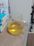  物生物（RELEA）茶杯男女士茶水分离杯玻璃杯带过滤水杯办公泡茶杯子耐高温花茶杯500ML  实拍图