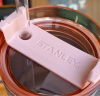 STANLEY Quencher巨无霸吸管杯办公车载水杯不锈钢保温杯887ML-晶粉色 实拍图