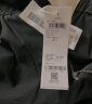 GXG男装 商场同款夏日海风系列黑色工装休闲裤 2022年夏季新款 黑色 165/S 实拍图