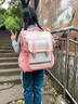女孩小学生书包儿童男生一年级三到六女童轻便减负护脊1-3-4-6二 水粉小号 实拍图