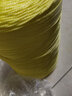 鸢缘 潍坊风筝线轮胎线编织轮胎线三股四股八股风筝配件风筝线 1500米3股轮胎线（黄色） 实拍图