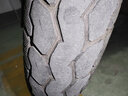 玛吉斯鲨鱼王W1W2半热熔轮胎小牛九号踏板摩托防滑耐磨半热熔轮胎 一条 90-90-12 玛吉斯鲨鱼王w1-25年 实拍图