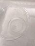 喇叭花一次性汤碗饭碗外卖炖汤碗打包盒塑料碗炖罐碗餐盒 1500ml圆盒透明带盖30套 实拍图