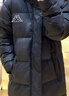 卡帕（Kappa）背靠背羽绒服外套女款2025新款冬季男士长款保暖防寒服K0EZ2YY09D 黑色-990 K0EZ2YY09D M 实拍图