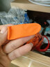 蓝巨人一次性乳胶手指套防滑加厚电子元件车间无尘做手工美容指套 100只装 橘色无粉耐磨 男女中号M均码27mm 实拍图