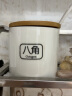 COOWELL 调味罐调料罐厨房用品陶瓷调料盒套装创意陶瓷罐盐罐子中式带盖 四件套（送勺子） 陶瓷罐 实拍图