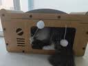 瓜洲牧猫抓板耐磨耐抓猫爪板猫窝四季通用猫屋沙发防抓猫咪玩具非不掉屑 普通款【电视机单层】小号12斤内 实拍图