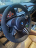 梵汐手缝方向盘套翻毛皮适用宝马奔驰奥迪秋冬季汽车用品真皮四季通用 款式16 实拍图