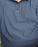 凡客诚品（VANCL）短袖T恤男夏季冰丝透气纯色商务翻领polo运动打底衫 深灰 3XL  实拍图