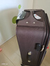 卡帝乐鳄鱼（CARTELO）布箱拉杆箱牛津布行李箱防刮抗压轻音万向轮可扩容防泼水大容量箱 咖啡色防刮常规款 28英寸 实拍图