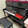 BRUNO布鲁诺全新【进口核心配件】立式家用专业舞台演奏考级机械真钢琴 up125黑色高配 送琴入户 实拍图