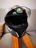 AGV K5S摩托车双镜片头盔机车跑盔男女骑行全盔四季通用安全帽3C TEMPEST/BLACK/SILVER L（适合58-59头围） 实拍图