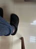 CROCS卡骆驰秋冬新品暖棉洞洞鞋男女秋冬款贝雅暖棉拖鞋|205969 黑/黑-060(建议买大一码) 40 (250mm) 实拍图