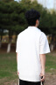 Gap夏季爆款男女装2024夏新款撞色logo圆领短袖T恤纯棉544465 白色 170/92A(M) 亚洲尺码 晒单实拍图