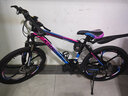 金武端自行车成人山地车公路赛车单车骑行变速超轻越野中学生初中青少年 旗舰版-六刀轮-炫彩蓝 24寸24速 实拍图