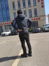 君羽反季羽绒服情侣超轻鹅绒服800高蓬松度白鹅绒连帽羽绒夹克 宝蓝-男款 L 推荐男136-150斤/女106-115斤 实拍图