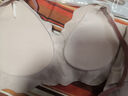 【热销爆款】内衣少女u型薄款bra胸罩无痕无钢圈小胸聚拢文胸防震 浅粉色 XL【38/85AB】 实拍图