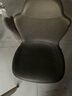 和顿餐椅子家用现代简约北欧美式轻奢休闲椅皮餐桌椅靠背成人餐椅565 深灰+深棕 / 黑脚（现货速发） 实拍图