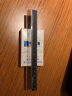 国誉（KOKUYO）都市印象学生高考PC铝制直尺（18cm）190×24×3.5mm黑色 1个装 WSG-CLUH18D 实拍图