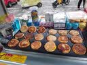 洛滑蛋堡机煎蛋神器插电燃气车轮饼摆摊商用煎章鱼小丸子烤盘鸡蛋汉堡机 【单板9孔 直径10cm】恒温电热款+工具一套 实拍图